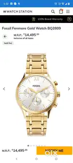 Fossil watch male