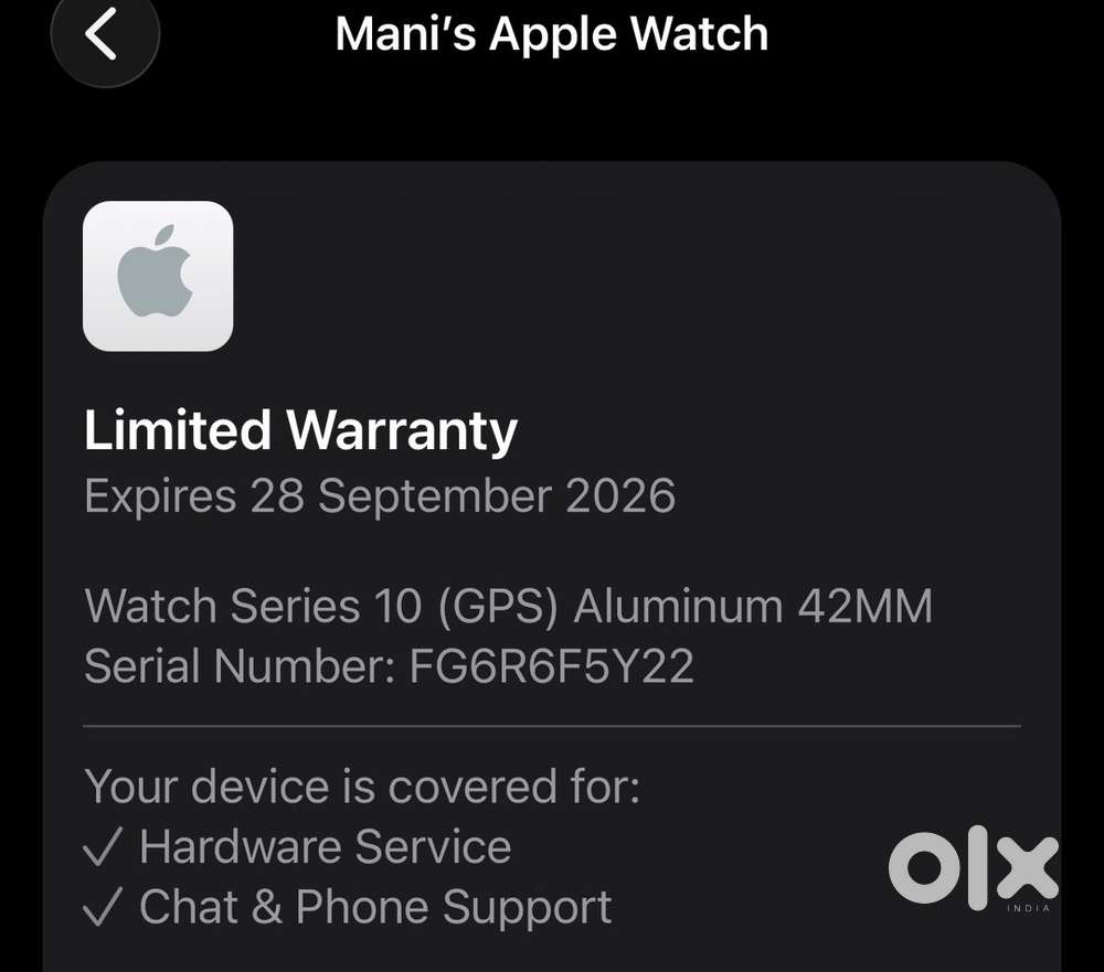 Apple watch series 10 GPS