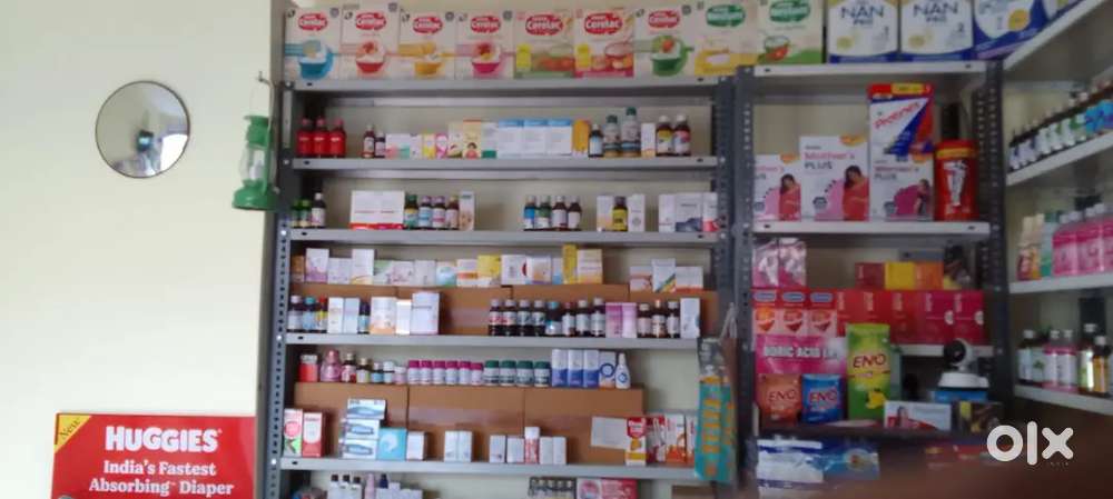 Well furnished medical shop for sales