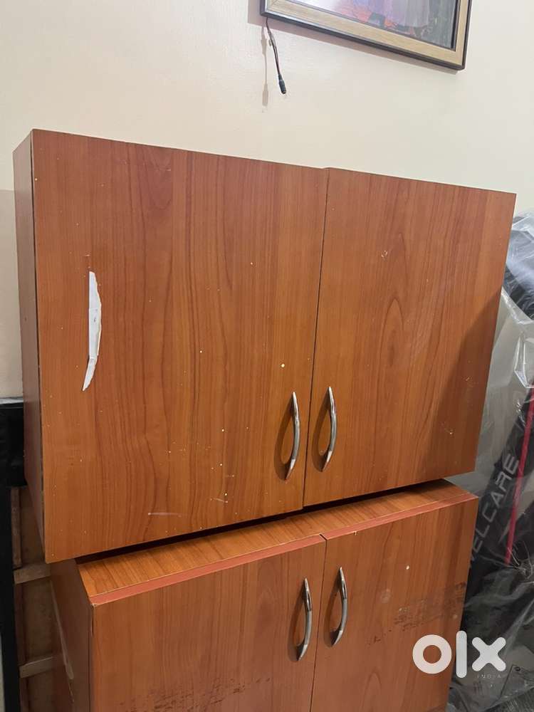 Golu Rack and wooden cupboard