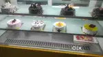 Cake counter fridge