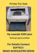 HP laserjet 1020 Plus Printer For Sale