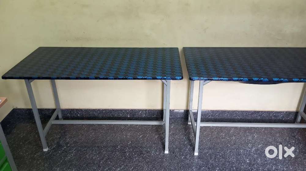 Two dinning table and portion frame and sheets board frame