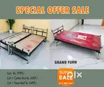 # Cot Sale Steel cot single double queen size king Bed @  HEWR
