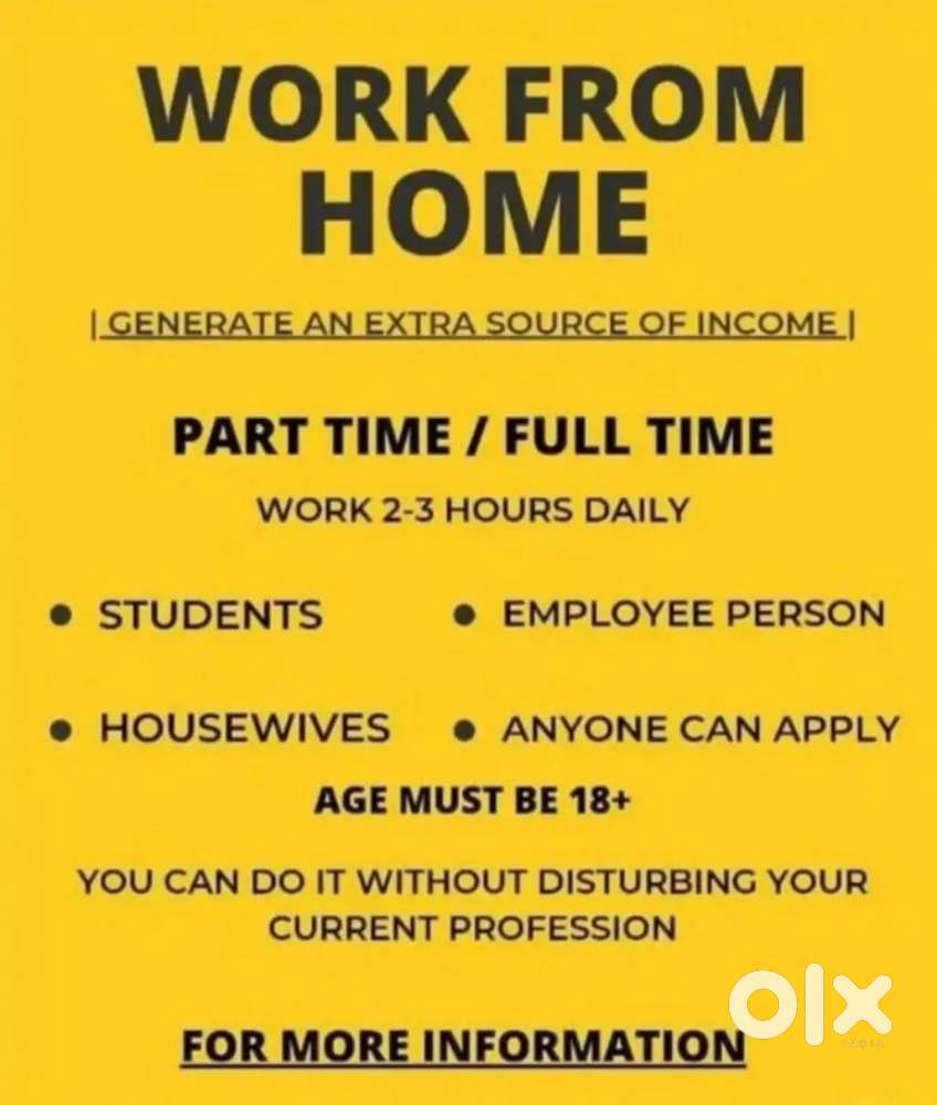 Work from home opportunities