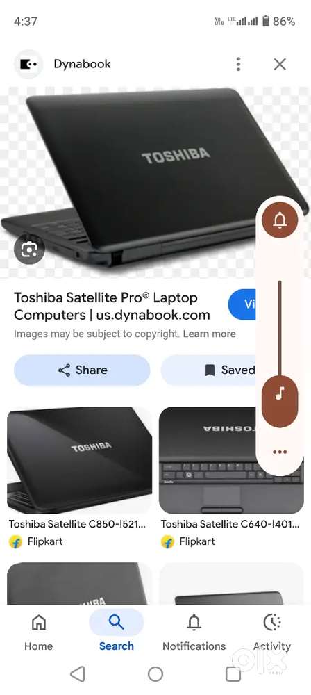 Toshiba laptop