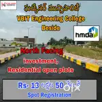 HMDA Approved Spot construction Residential, investment plots sale