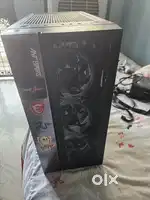 Pc cabinet,power supply and motherboard