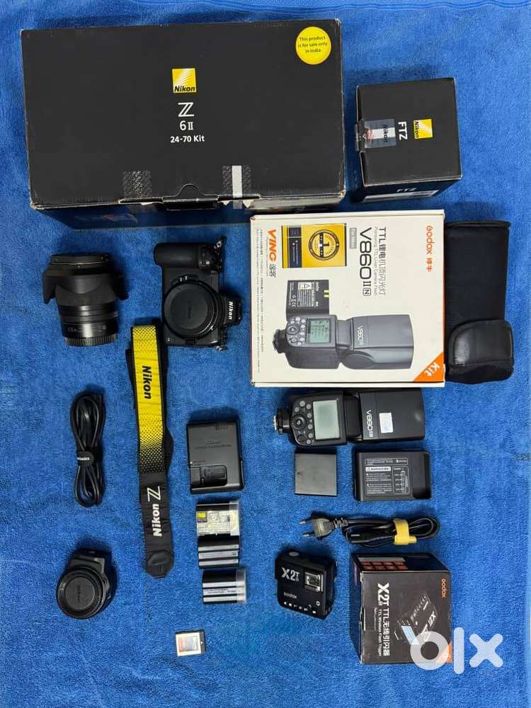 Nikon Z6 II Mirrorless Camera Kit + 24-70mm Lens with Full Kit
