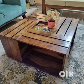Sheesham Wood Square Coffee Table/ Centre Table TR