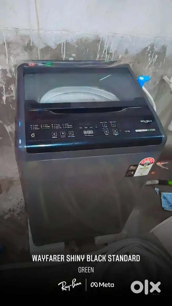 Whirlpool washing machine 70:kg 10 month old