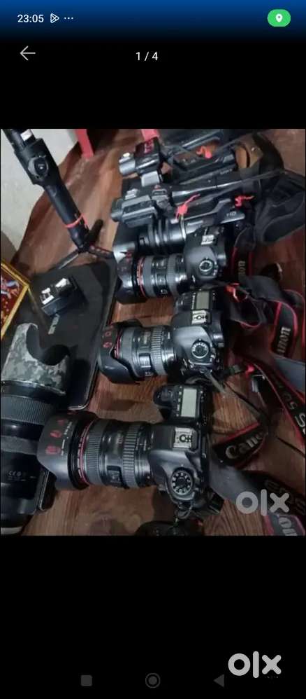 Camera booking available