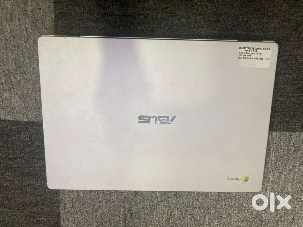 Asus chrome book /chromeOS/4gb/64SSD/intel R/celeron/with warranty&bil