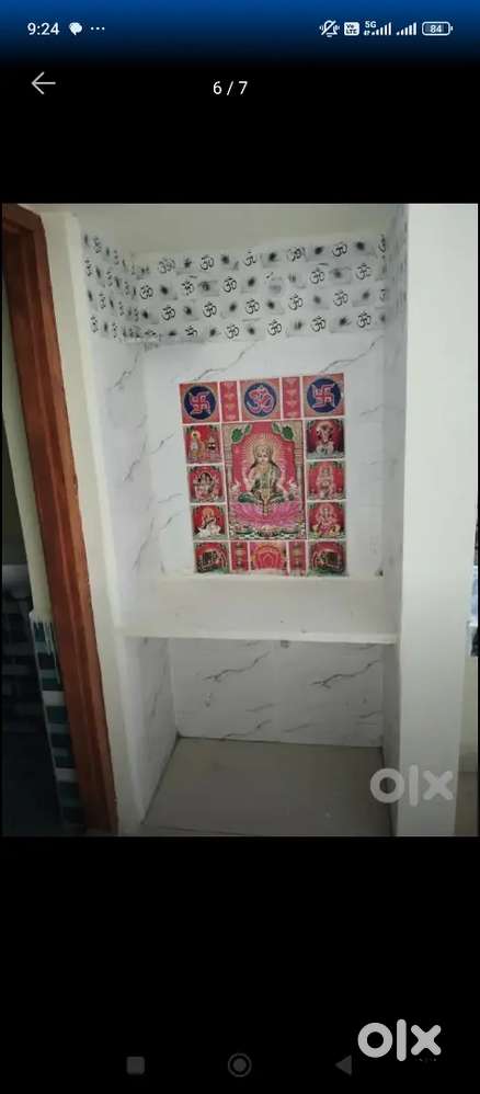 Fully furnished 1bhk house for rent.