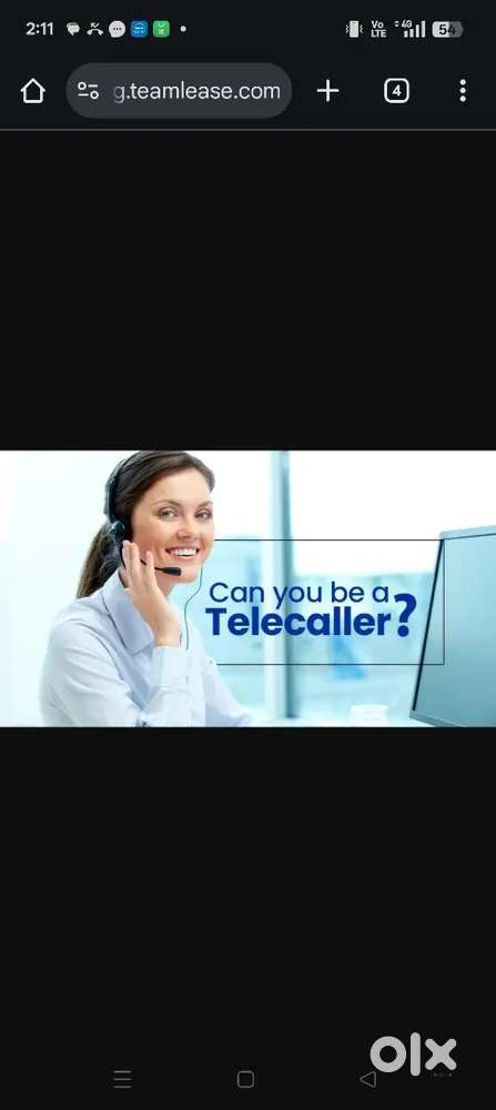 Female telecaller needed