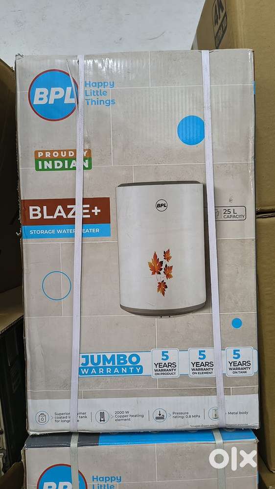 BPL gyzer mrp 11499/- our price 79999/- company warranty