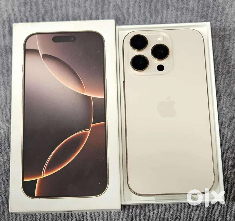 Iphone 16 pro max with bill but it's REFURBISHED pice 256gb battery 98