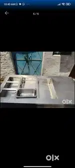 Heavy duty steel counter