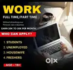 Work from at social media home