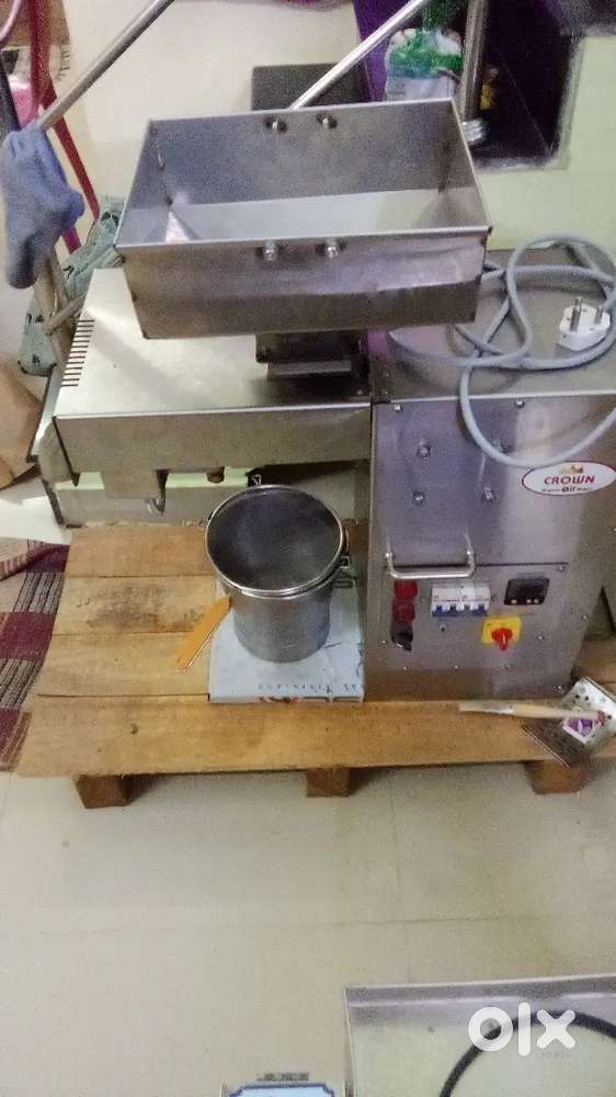 Cold Press Oil maker, Masala Grinding , Vegetable Cutter machine