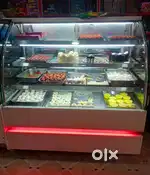 AC air cooling sweet counter 4 ft and non ac corean sweet counter 4 ft