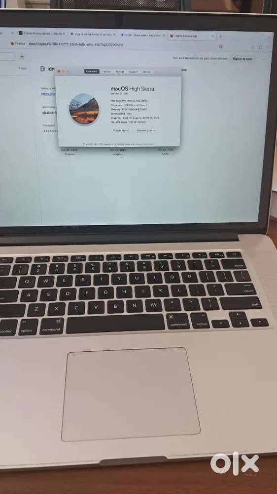 Macbook Pro mid 2012