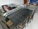 Tv dinning and cupboard