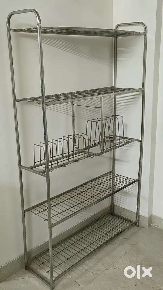 Heavy duty stainless steel kitchen rack available for sale