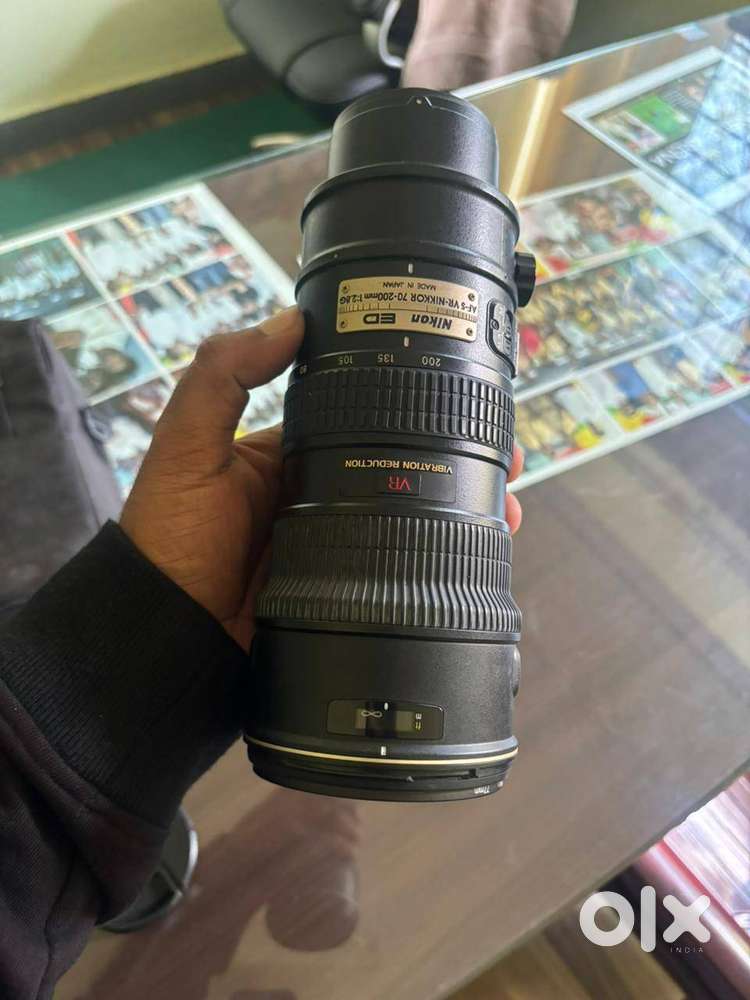 Nikon lenses 50mm, f1.4 & 70-200mm, f2.8