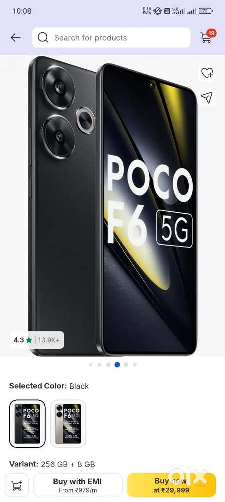 POCO F6  in Brand New condition