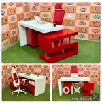 S shaped exclusive designed office table cum study table n side table
