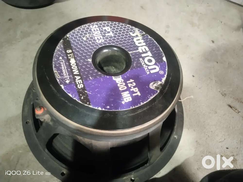 Sweton 12 inch 500 watt and 600 speaker