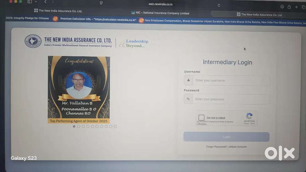 The new india assurance co ltd portal office