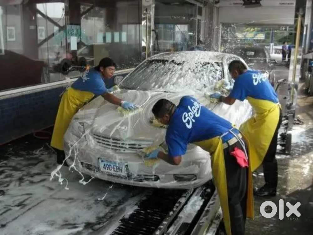 Need 2 car washing boys.