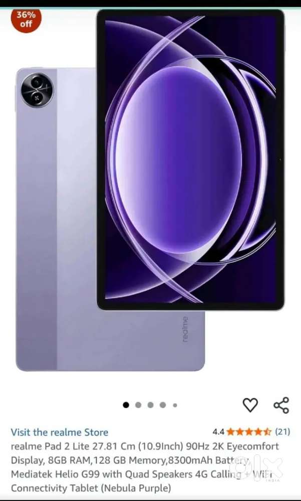 I want to Sell my tab realme pad 2lite