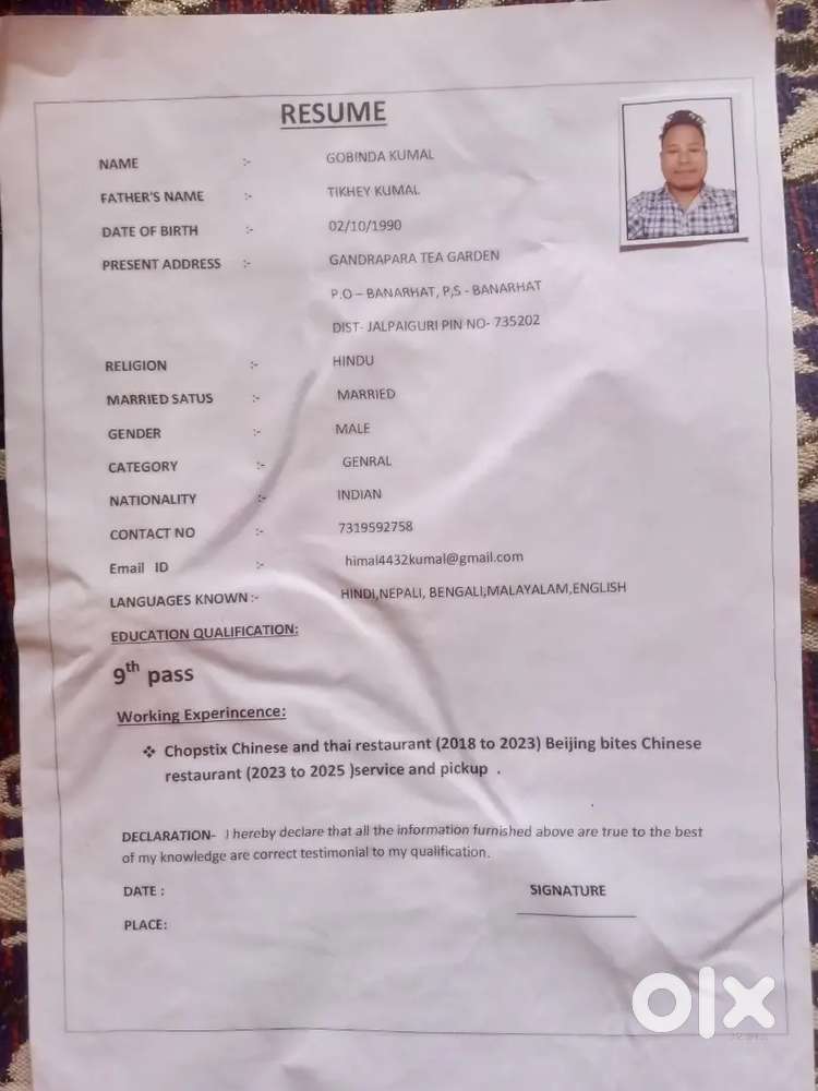 Sr, steward, orders, pet Pooja knowledge (40%)