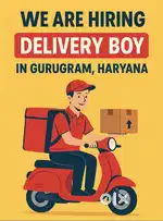 Delivery Boy Require for Gurgaon Location (Ecom Parcel Delivery)