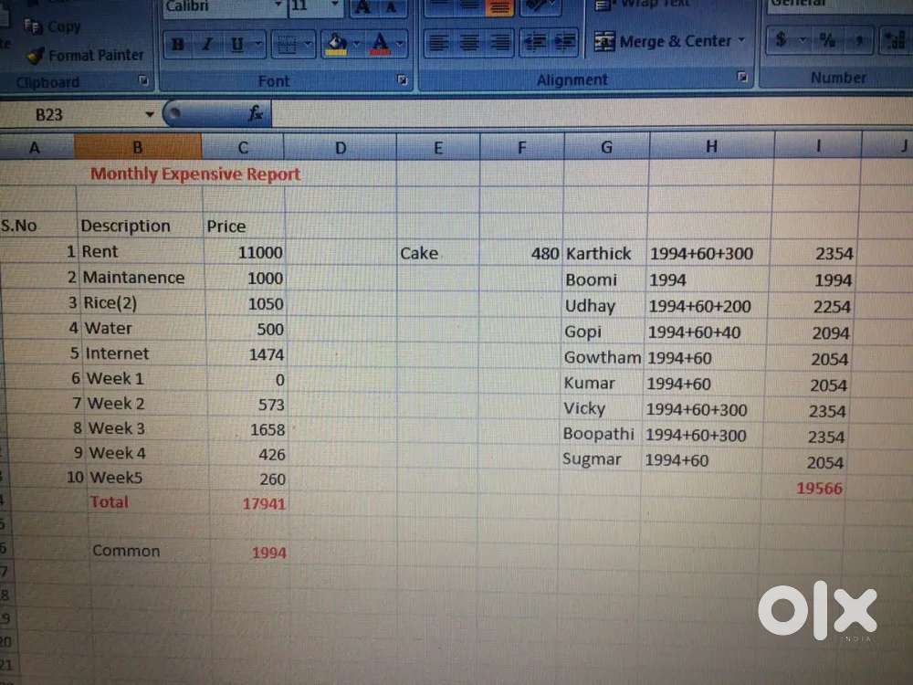 I work in data entry job in MS Excel