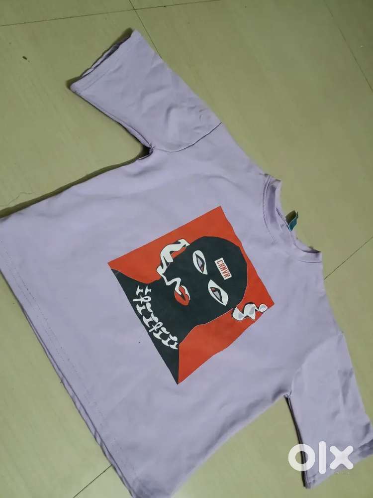 Trendy stylish crop top or t shirt