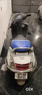 Scooty is good condition, only one tyre need change.