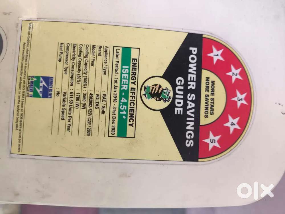 Voltas inviter ac good condition