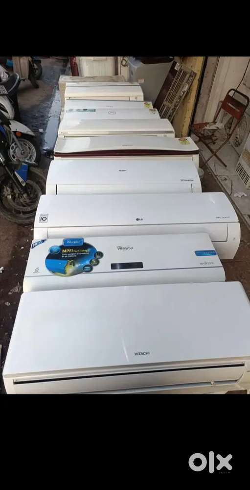 &&/1 YEAR'S WARRANTY COMPRESSOR/// ALL TYPES SPLIT AC 1 TON