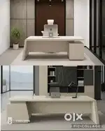 Customised MD tables CEO desk office table furniture chair available