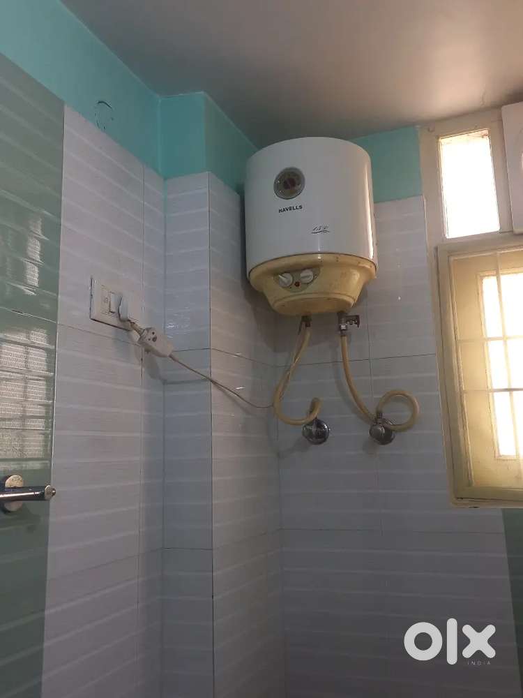 Exhausted fan and geyser