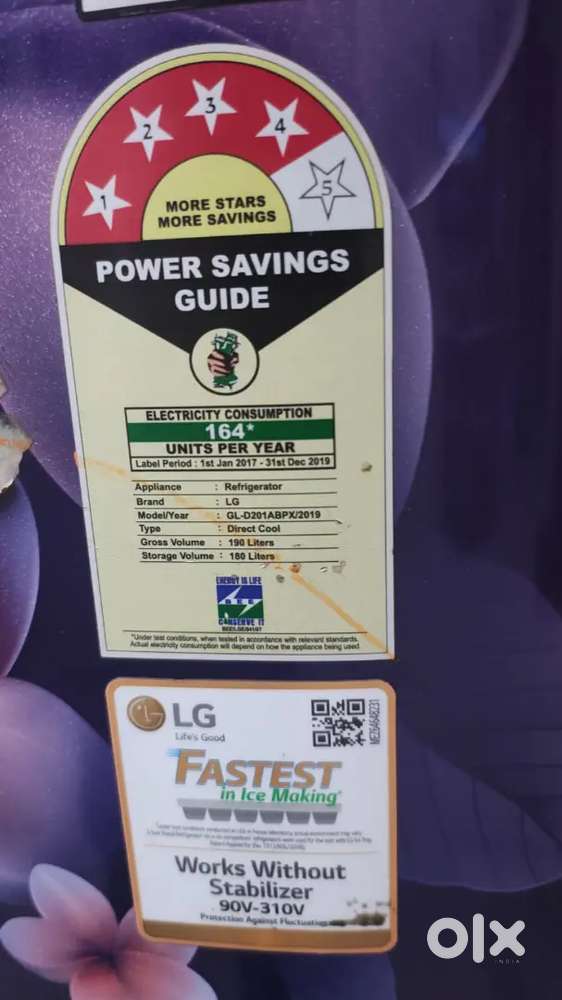 Lg fridge neat conition