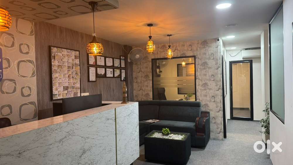 fully furnished office and academy space for rent. Interior 10 Lakhs