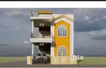 Spacious 3BHK Bungalow with Designer Flooring – Prime Location