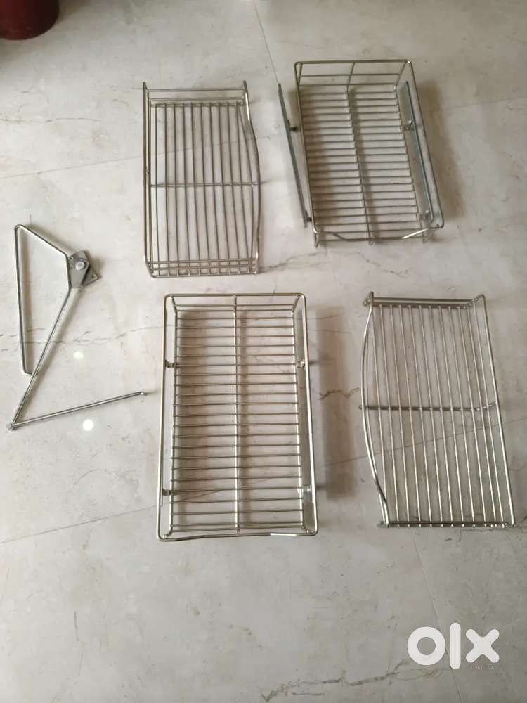 Magic corner set in modular Kitchen