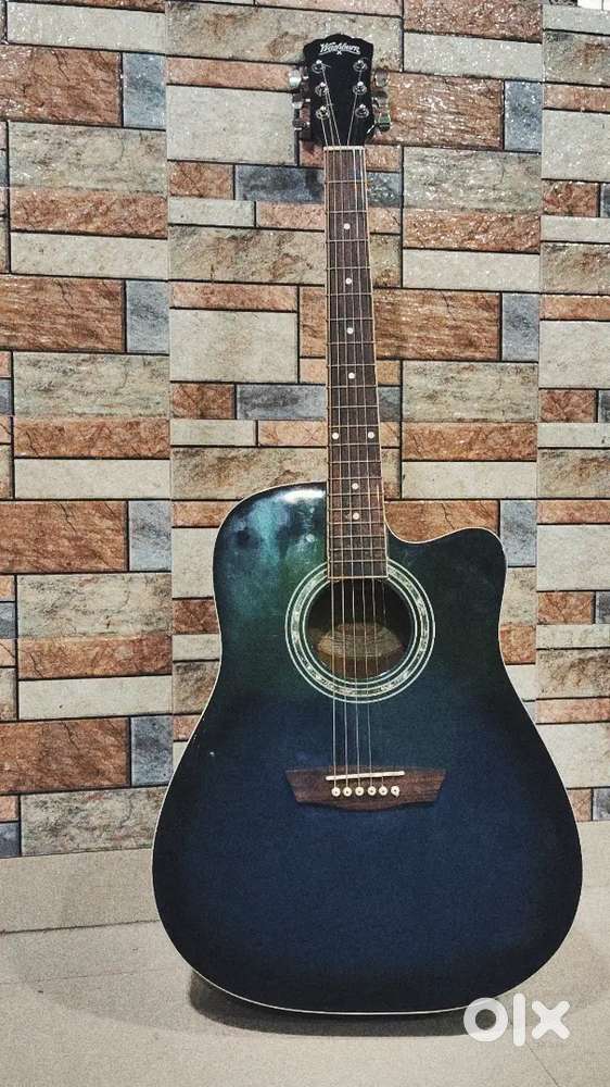 Persian Blue Beauty-Washburn Guitar of Excellence.