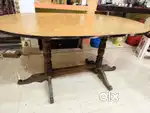 Wooden dining table